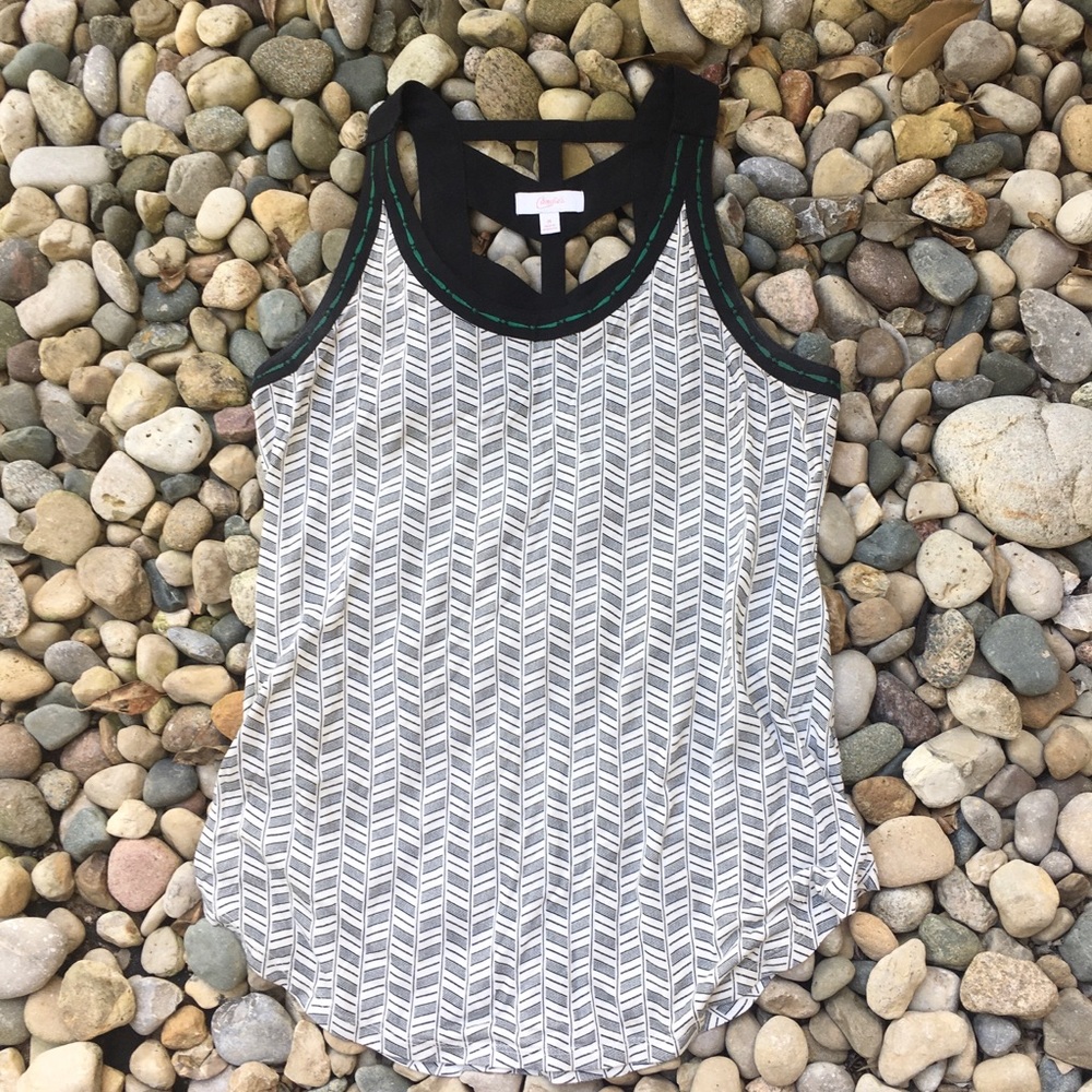 Candie’s Abstract Print Tank Medium